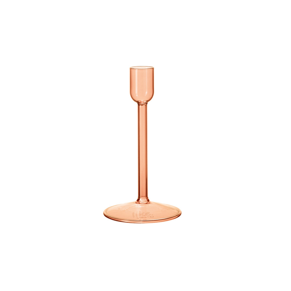 like. by Villeroy & Boch Bougeoir apricot, S Like Home Bougeoir