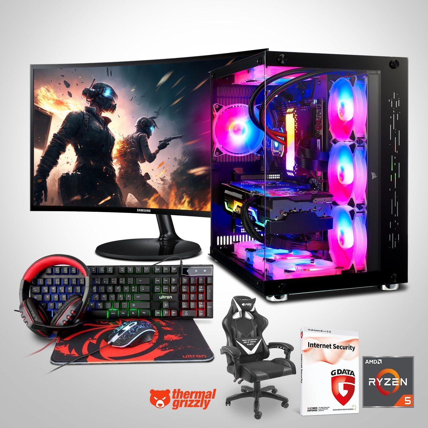 Memory PC Gaming-PC-Komplettsystem (23,60