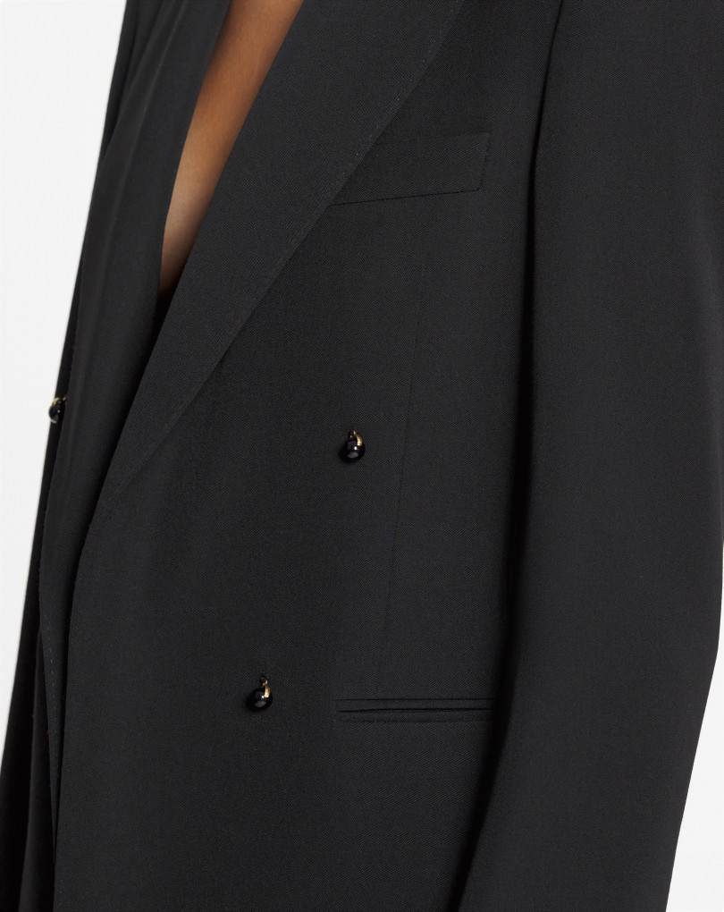 BLAZER TAILLEUR À DOUBLE BOUTONNAGE