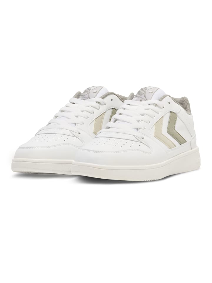 Hummel Hummel Schnürsenkel Sneaker St. Power Damen in WHITE/SEAGRASS/BONE WHITE günstig kaufen 36