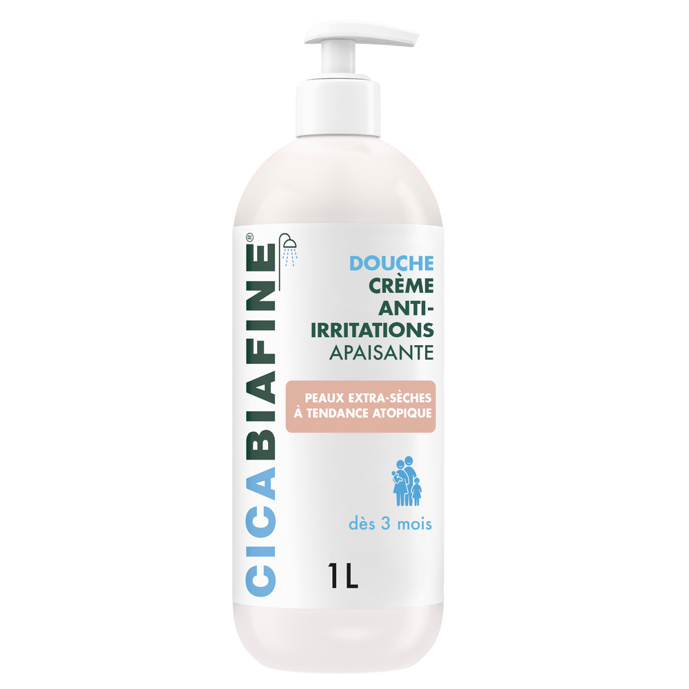 cicabiafine CicaBiafine® Crème Douche Anti-Irritations Apaisante 1L Crème douche