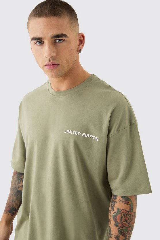 Premium Oversize T-Shirt mit Limited-Print