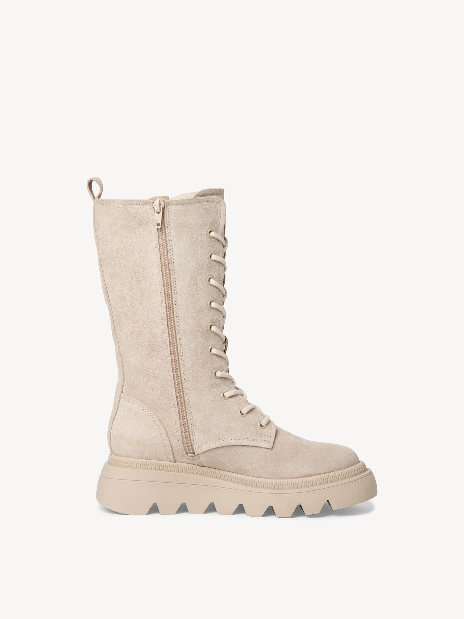 Bottine en cuir - marron