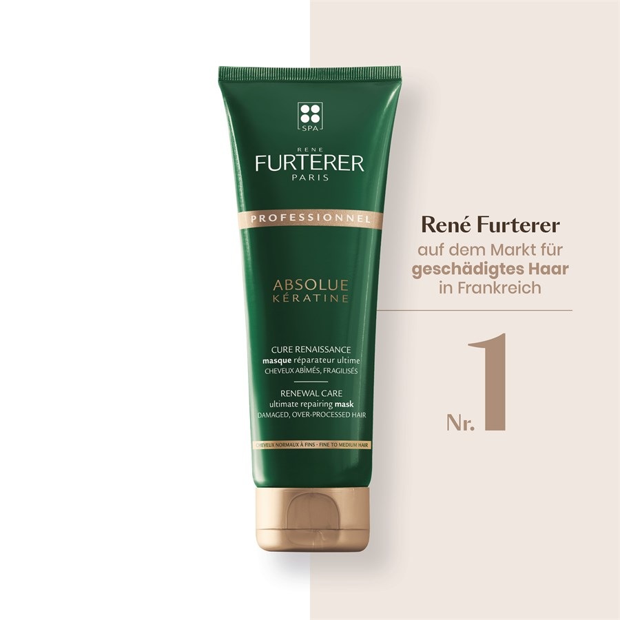 René Furterer keratin regeneráló maszk vékonyszálú és normál hajra