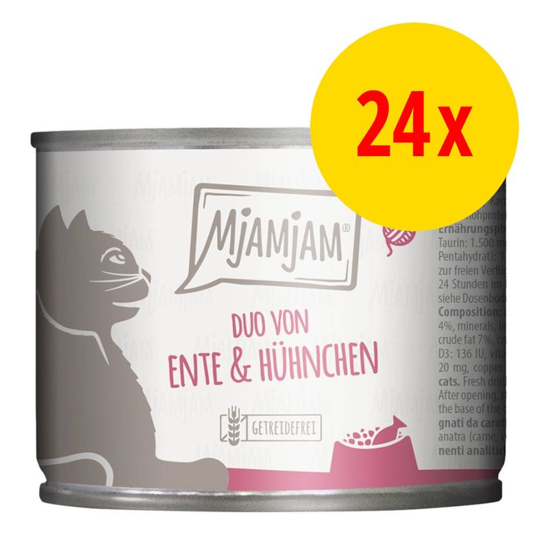 Sparpaket MjAMjAM Duo 24 x 200 g zu TOP-Preisen