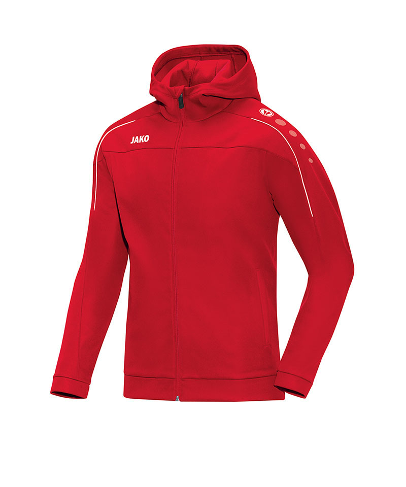 Jako Classico Kapuzenjacke Rot F01