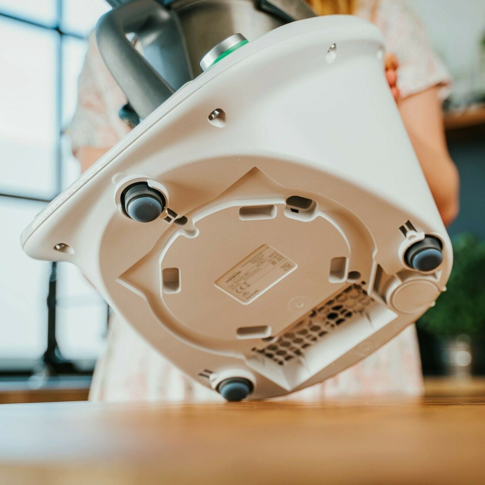 Mixcover Küchenmaschine mit Kochfunktion 3er Slider Gleitbrett für Thermomix TM 5 TM 6