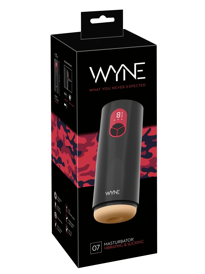 WYNE Masturbator Masturbator 07 in schwarz günstig kaufen 26,5