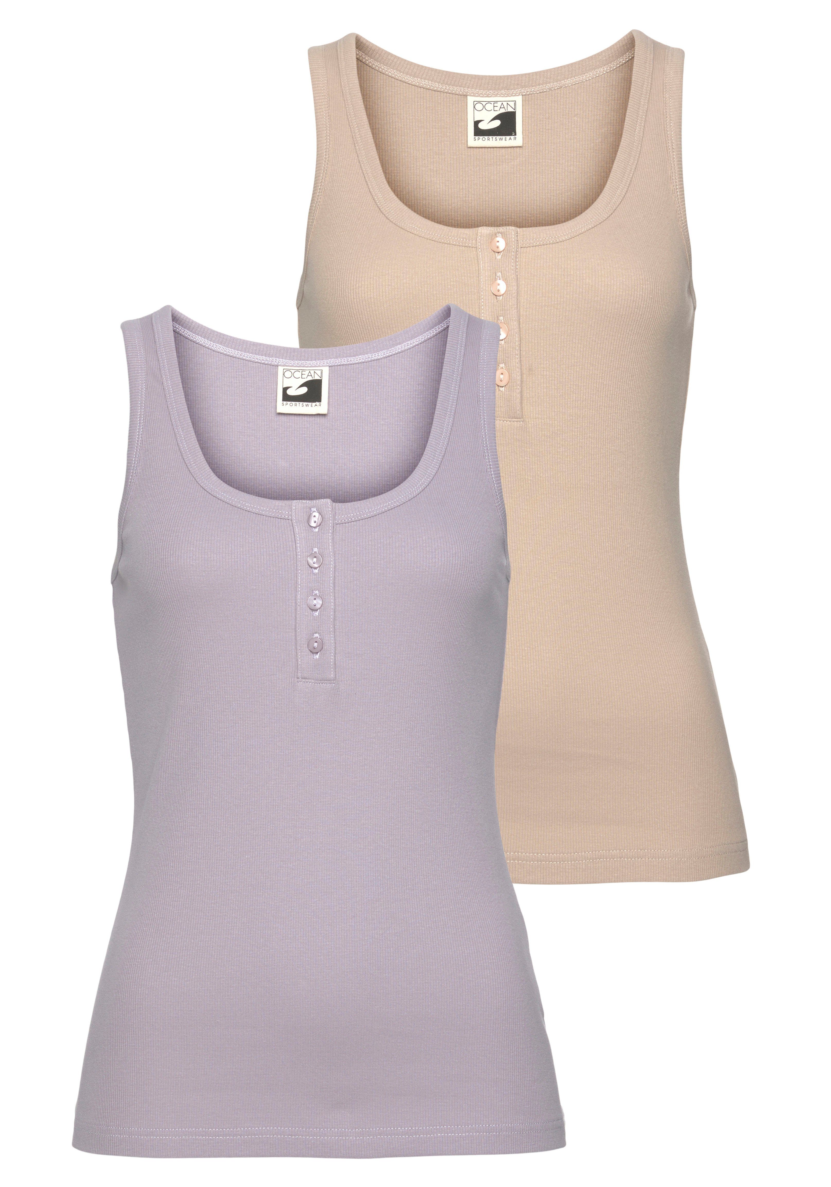 Ocean Sportswear Ripptanktop Essential Tops (2er-Pack) Unisex