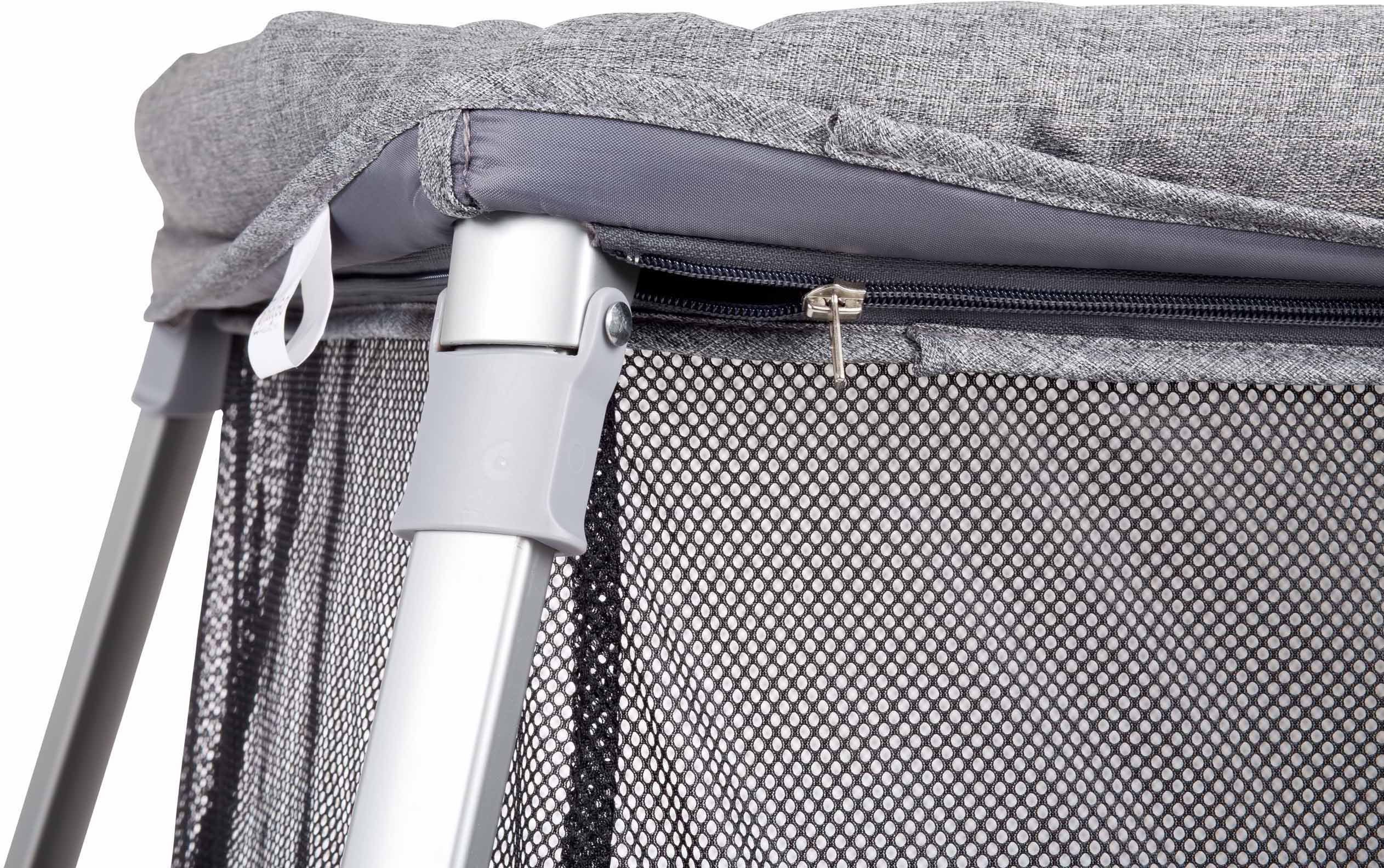 BabyGo Baby-Reisebett Dreams II, grey, faltbar