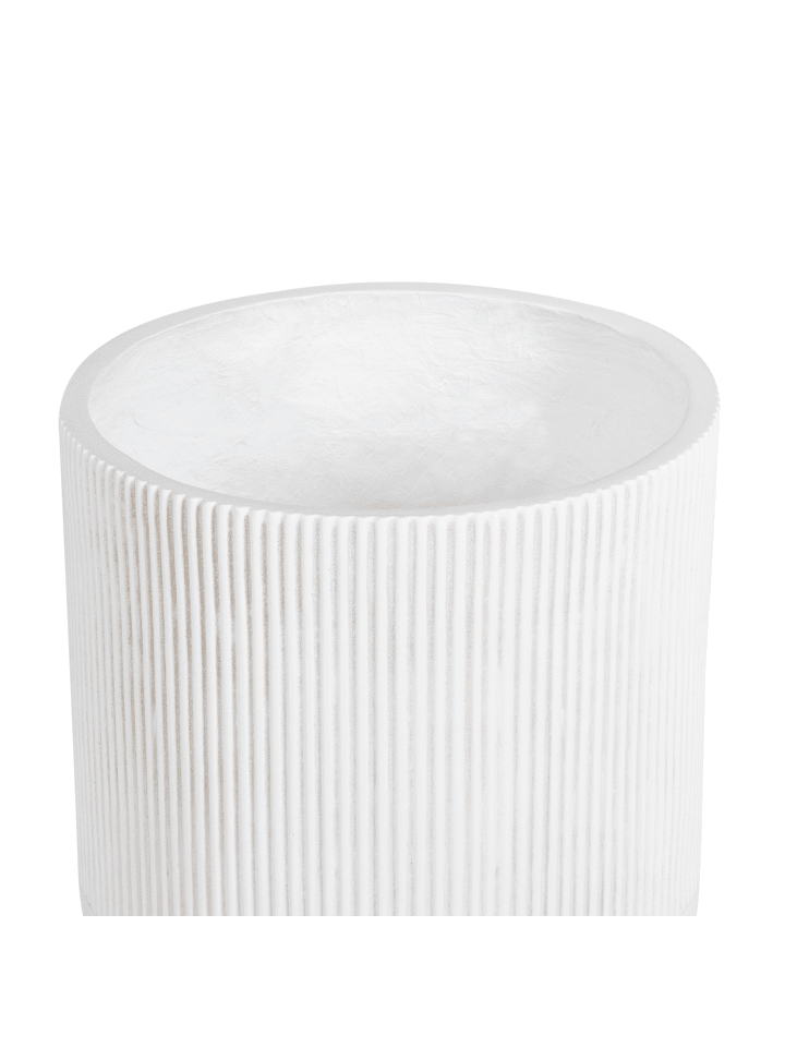 Beliani Outdoor Blumentopf MACLURA in Beige/Heller Holzfarbton günstig kaufen onesize