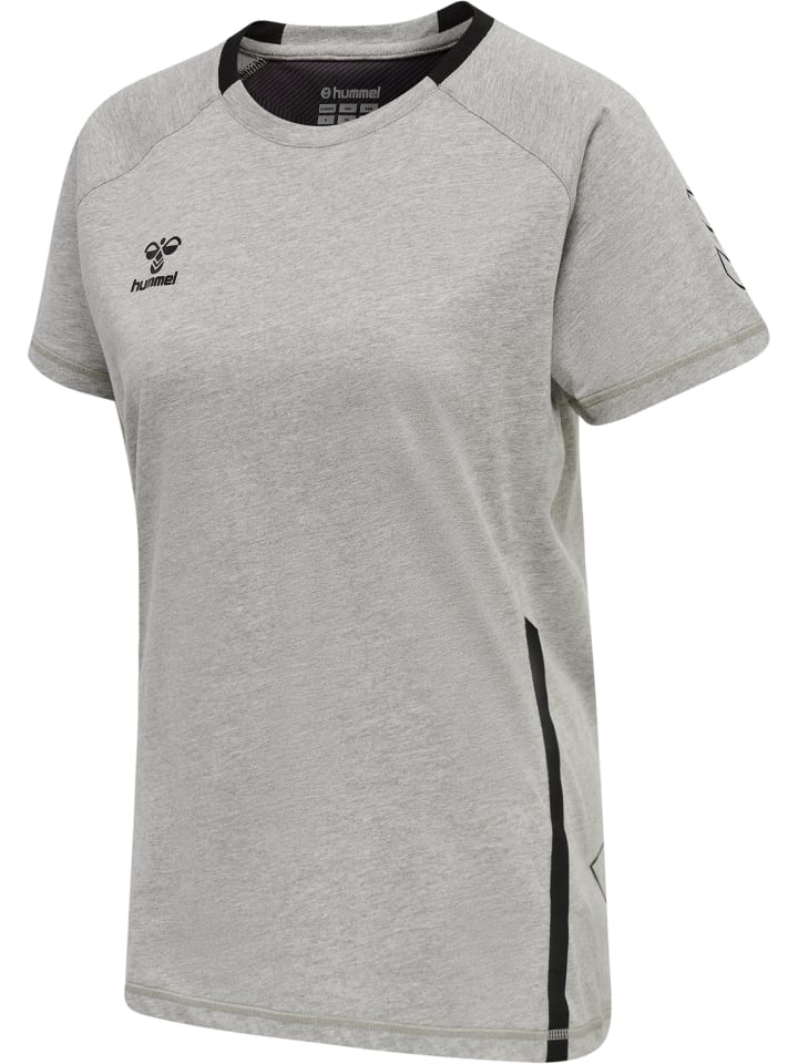 Hummel Hummel T-Shirt Raglanärmel Hmlcima Damen in GREY MELANGE günstig kaufen