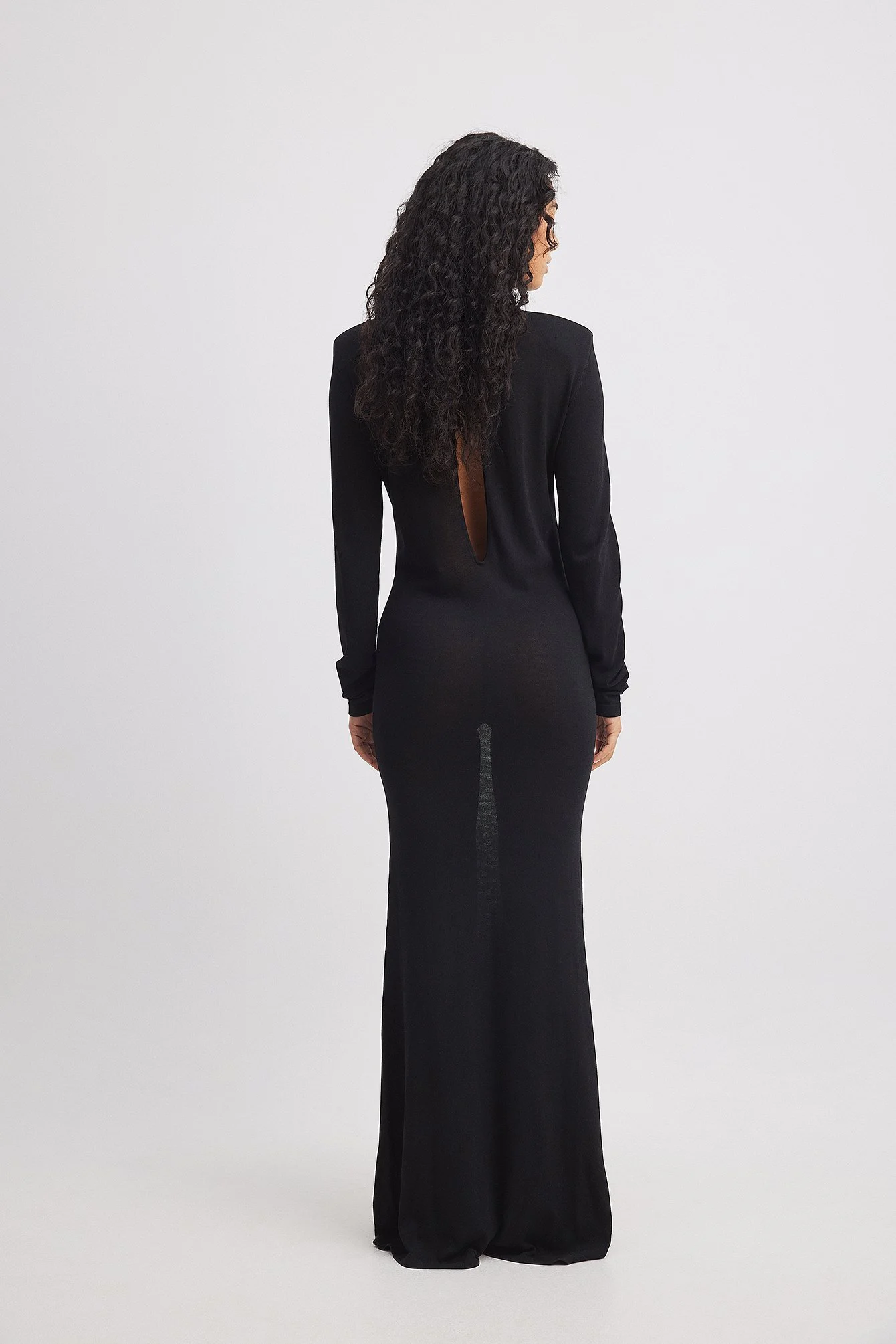 High Neck Maxi Dress