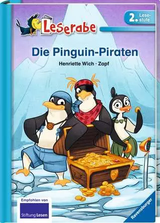 Leserabe - 2. Lesestufe: Die Pinguin-Piraten