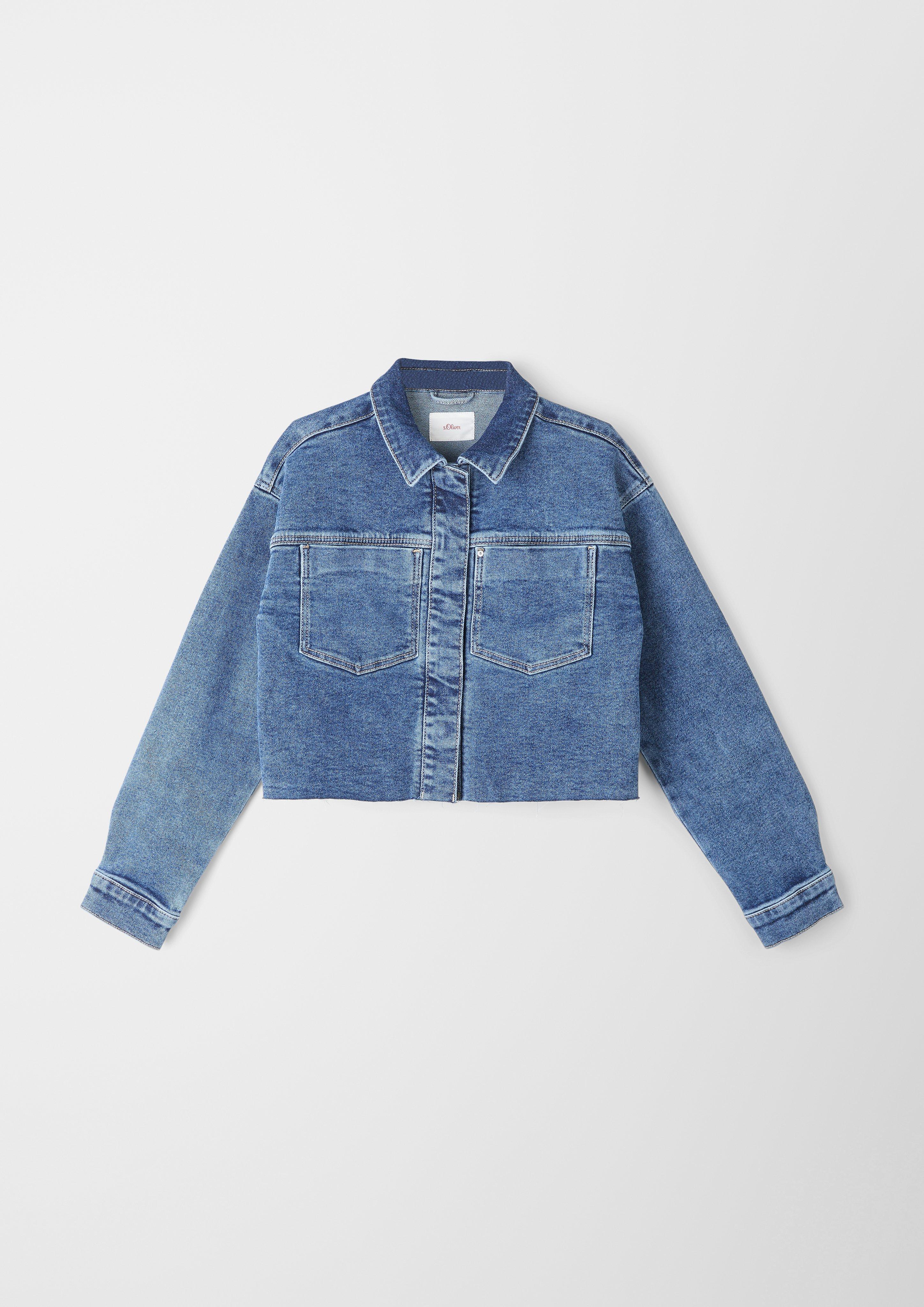 Verkürzte Jeansjacke  2117842-56Z4