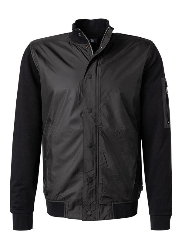 JOOP!, Sweatjacke, Baumwolle, schwarz