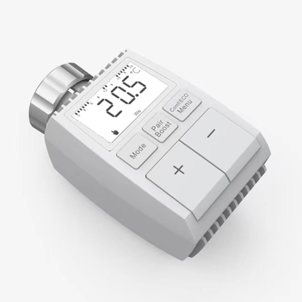 Hyrican Heizkörperthermostat programmierbar, mit Tag/Woche/Wochenend-Planer, Frostschutz, Nachtabsenkung