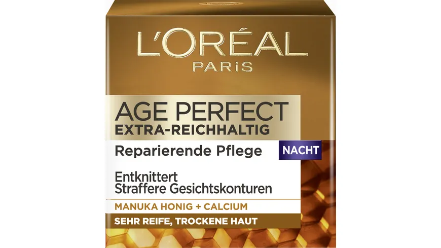 L'Oréal Paris Age Perfect extrareichhaltige Manuka Nachtpflege 50 ml