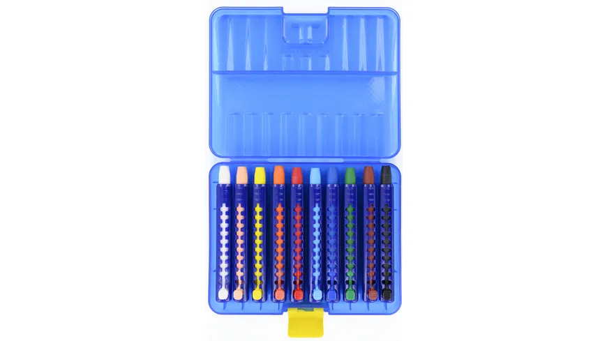 EBERHARD FABER Wachsmalkreide 10er Kunststoffbox