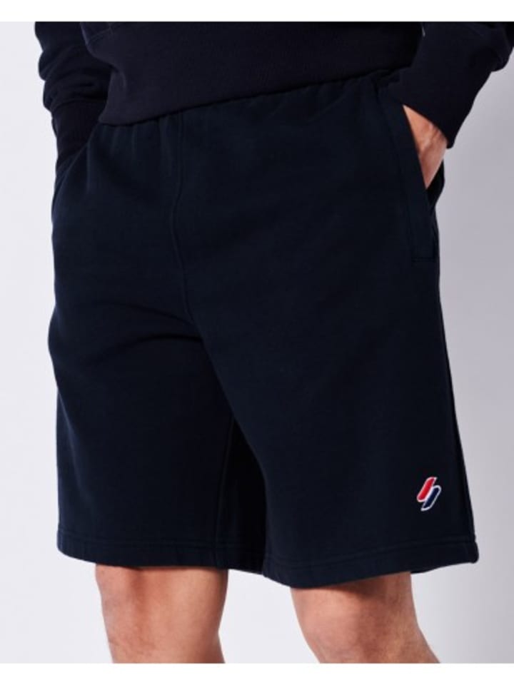 Superdry Sportshorts in Marine günstig kaufen