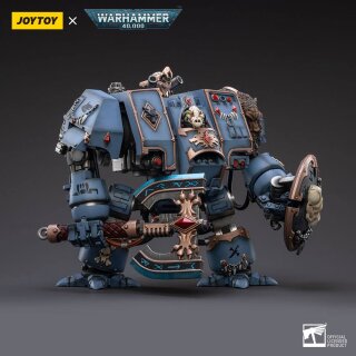 Warhammer 40k Actionfigur 1/18 Space Marines Space Wolves Venerable Dreadnought Brother Hvor 20 cm