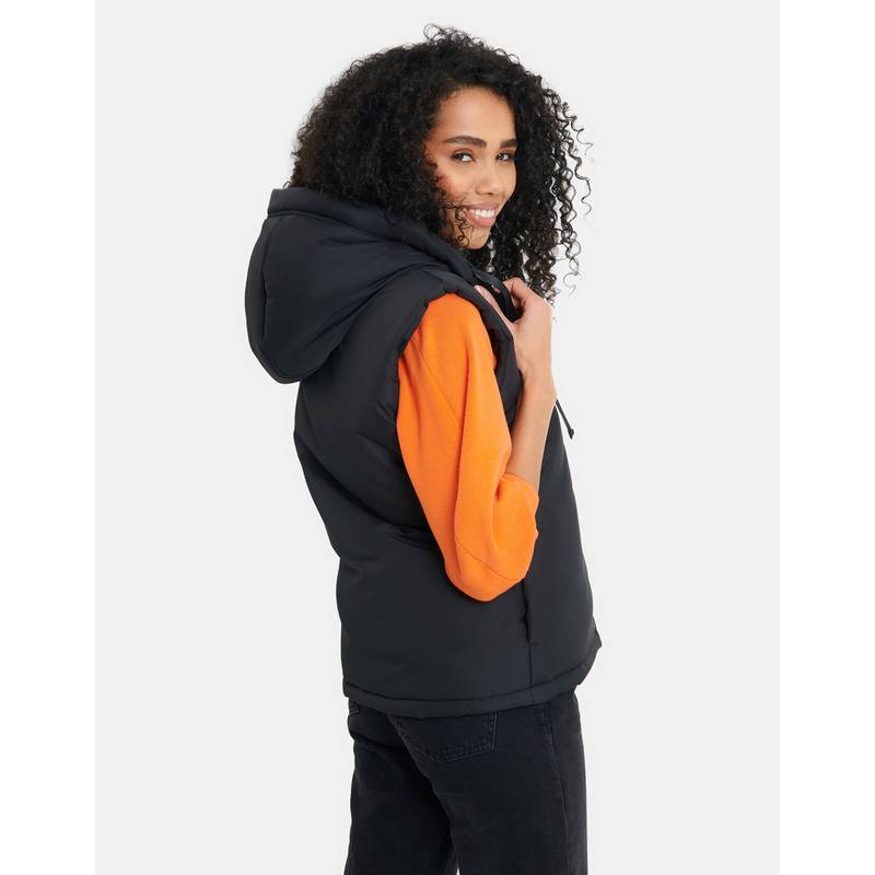 Threadbare Shelly Hooded Steppweste Damen