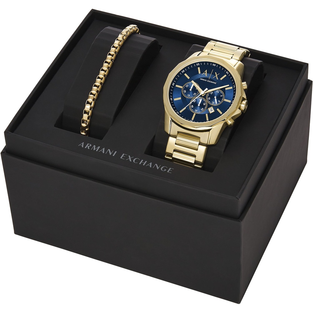 Armani Exchange Set de montres Acier inoxydable Bijoux