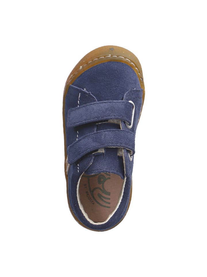 PEPINO Leder-Sneakers in Dunkelblau günstig kaufen