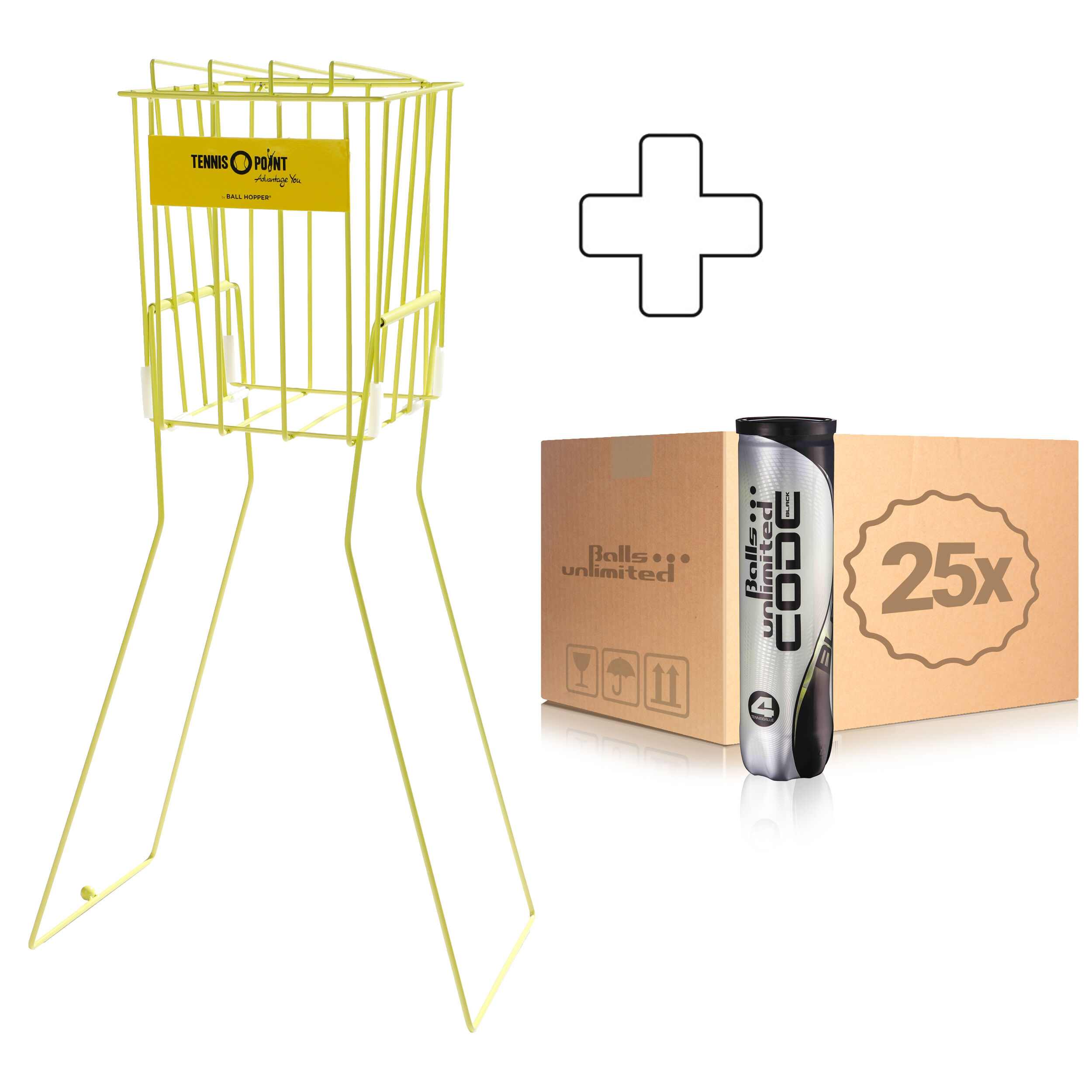 Code Black 25x 4er Dose Plus Ballkorb