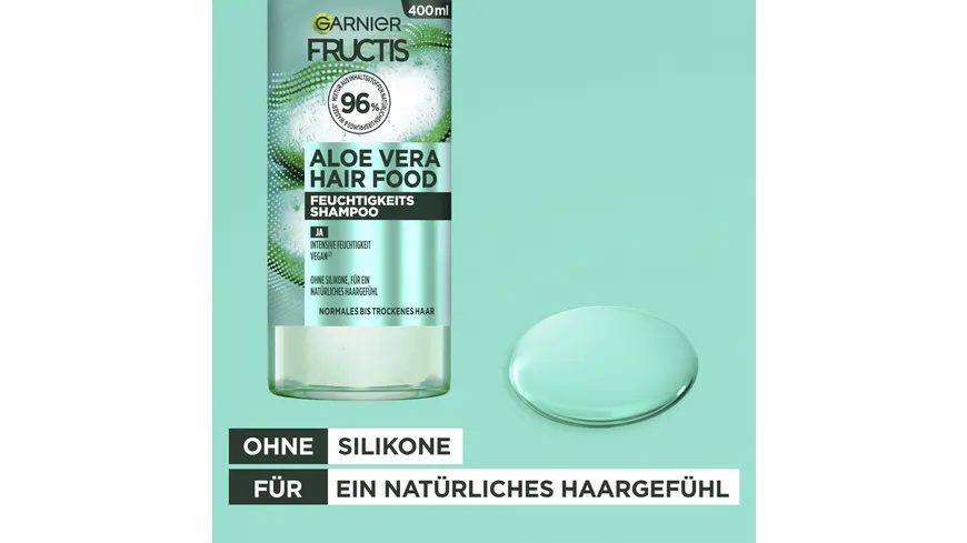 Garnier Fructis Aloe Hair Food Shampoo 400 ml