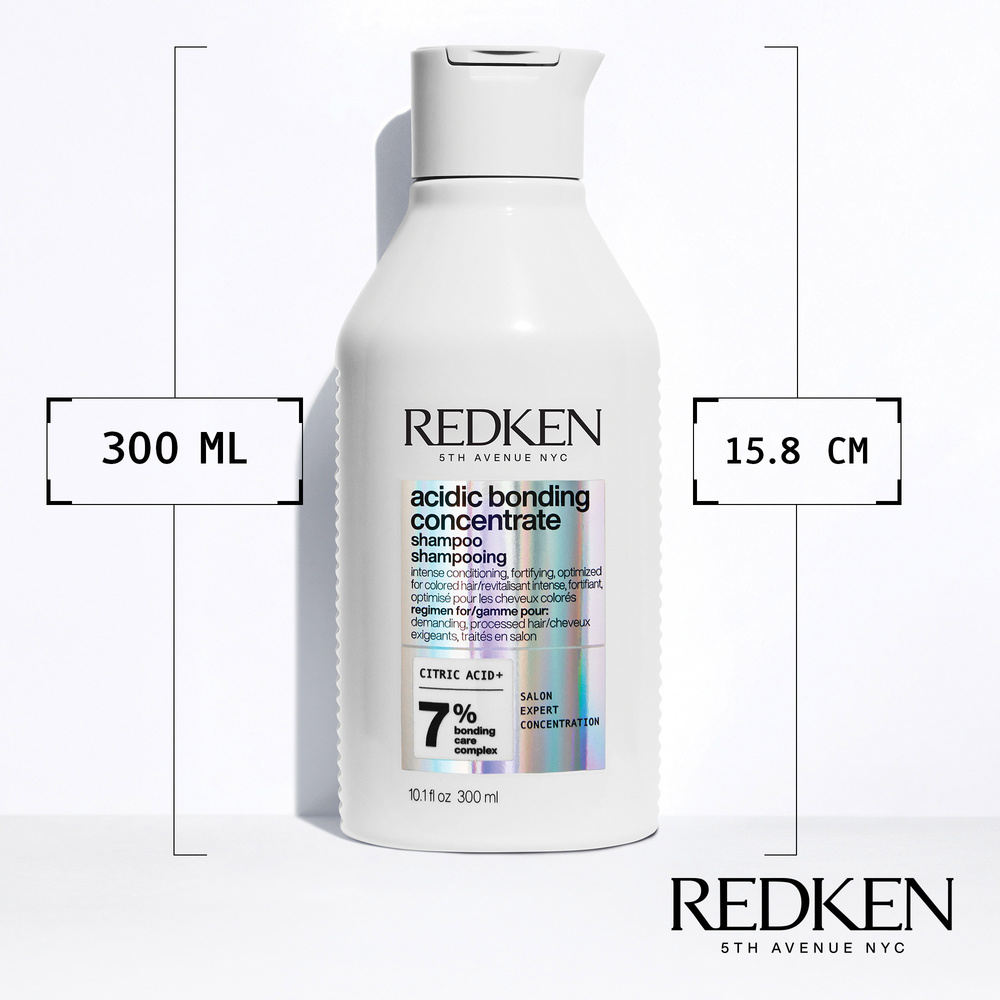 Redken Acidic Bonding Concentrate Shampoing concentré en soin bonding pour tous types et textures de cheveux.