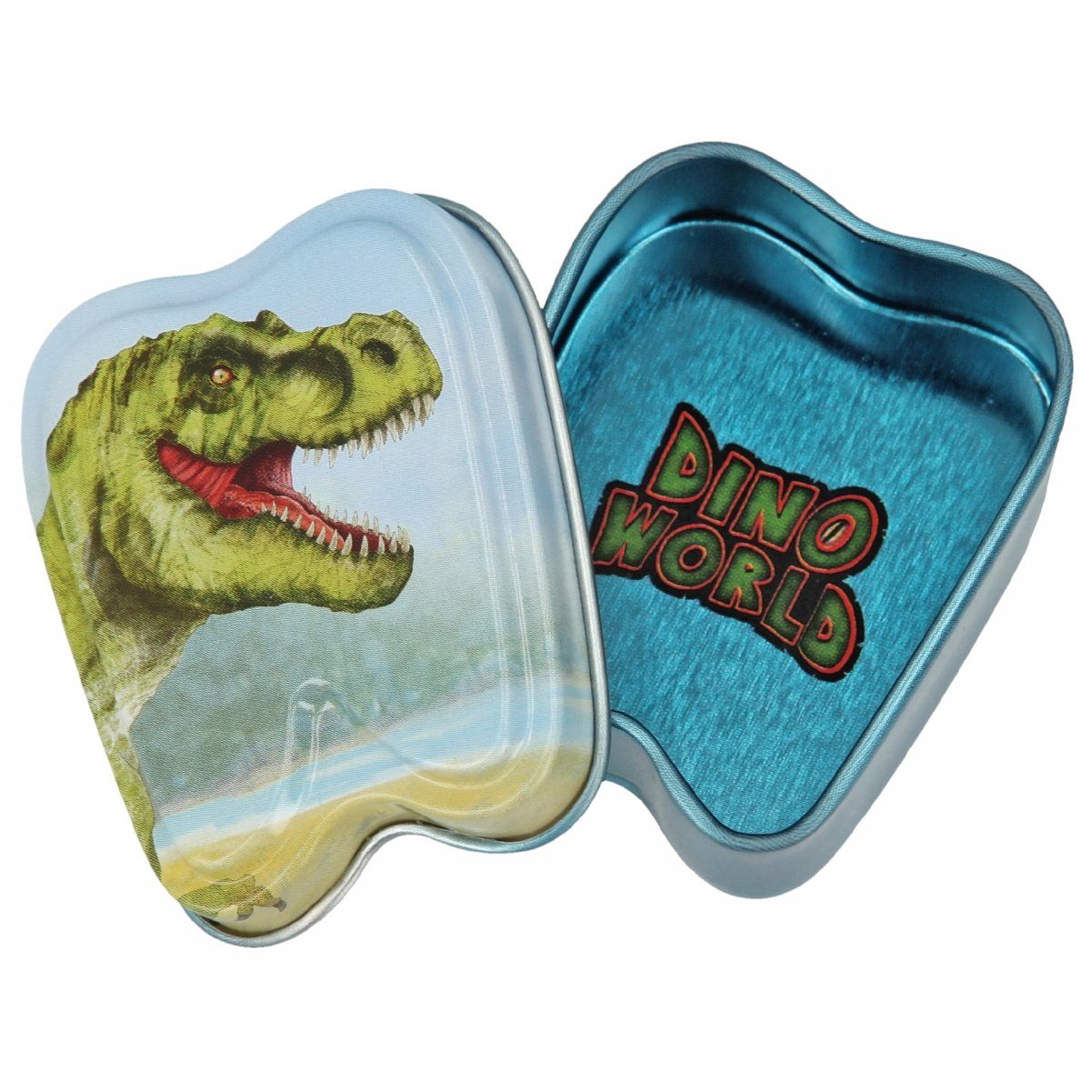 Depesche Zahndose Dino World Blechdöschen