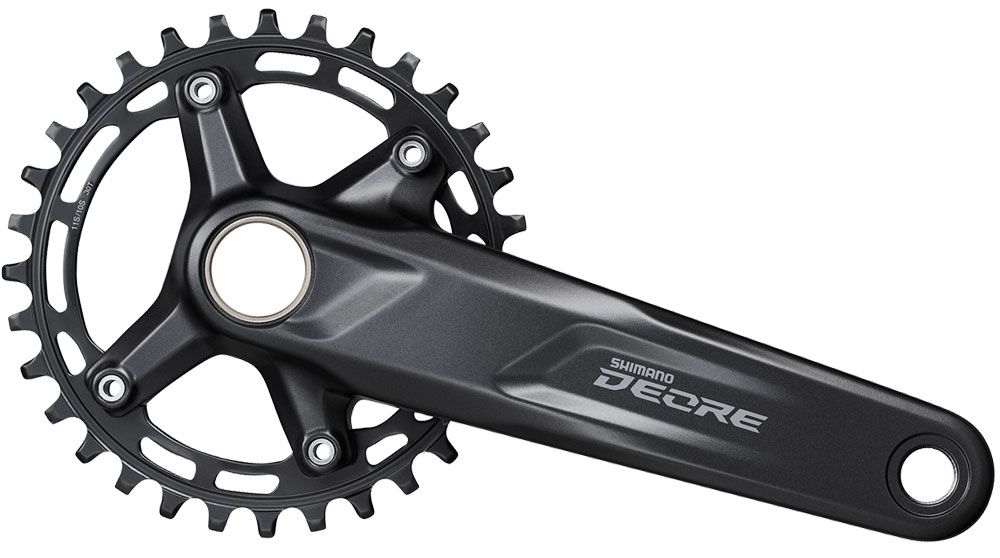 Shimano DEORE FC-M5100-1 10/11-fach Kurbel 30 Zähne kaufen | Bike-Discount