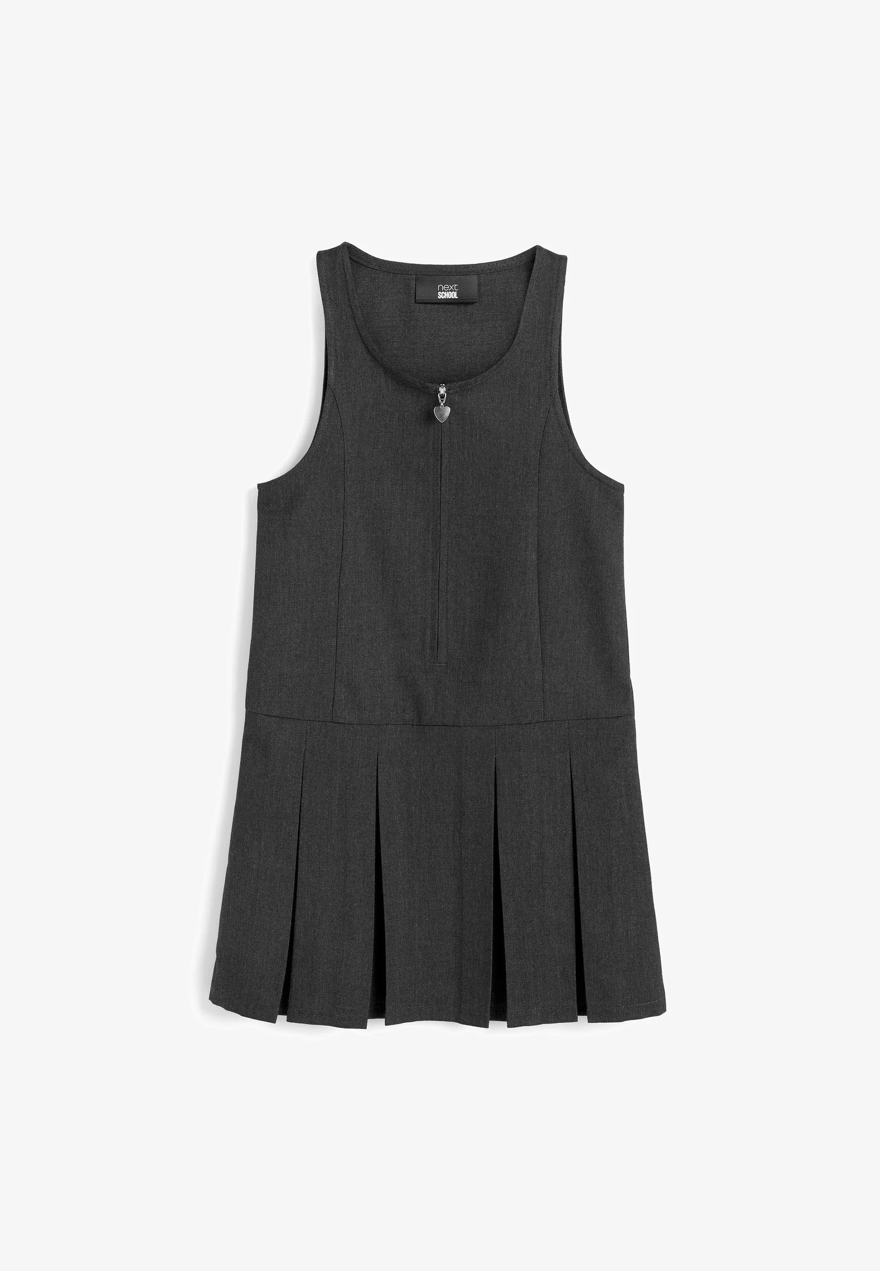 Siguiente DELINQUE COLEGIAL CON CREMALLERA DELANTERA, CORTE ENCANTADO - Vestido de verano