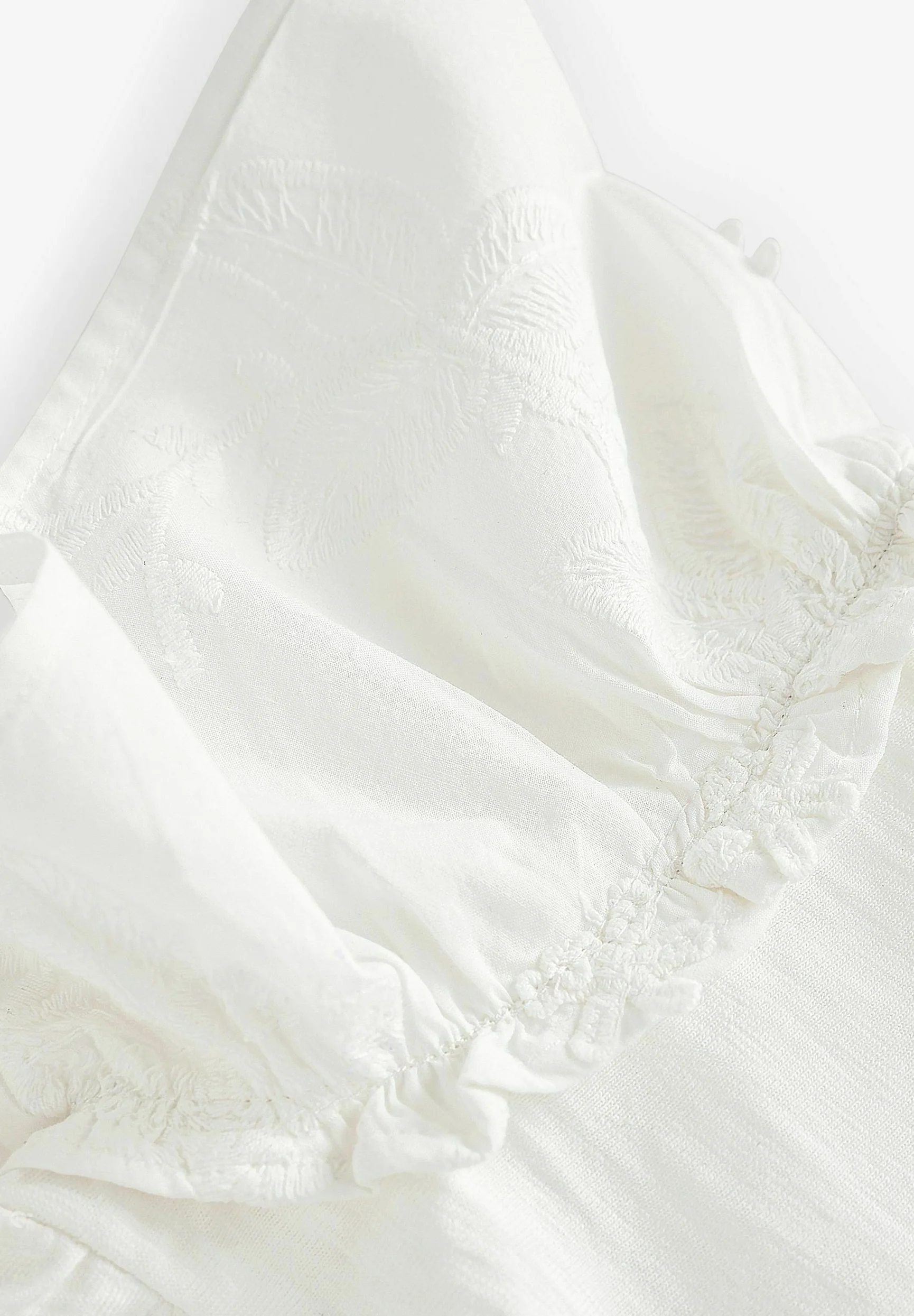 Siguiente Blusa de manga corta bordada - corte regular