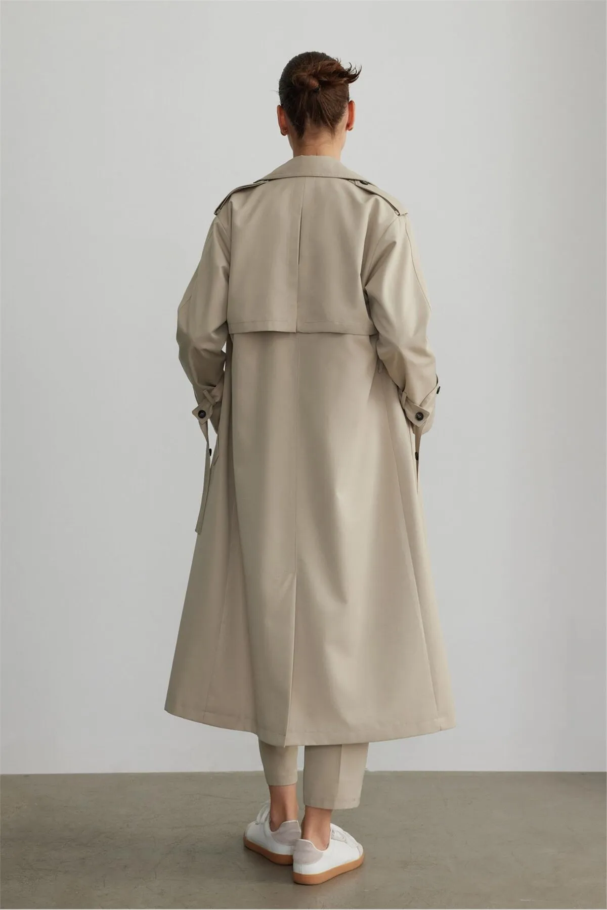 Suud Collection  Beiger Trenchcoat „Re-Edition 1980“