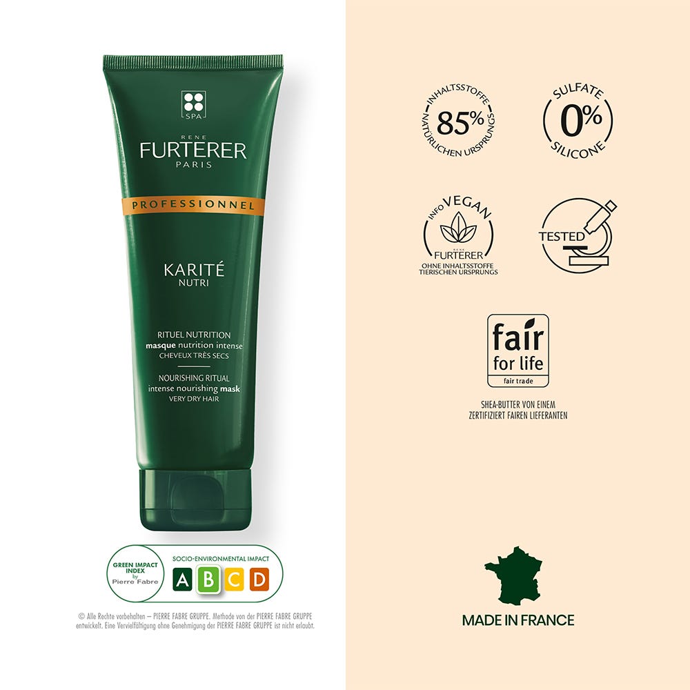 Rene Furterer Karité Nutri Intensiv-Nährende Maske 250 ml