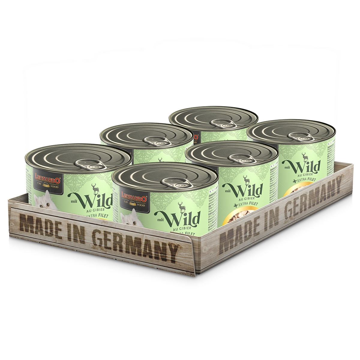 Leonardo mit Wild + extra Filet günstig kaufen bei ZooRoyal
