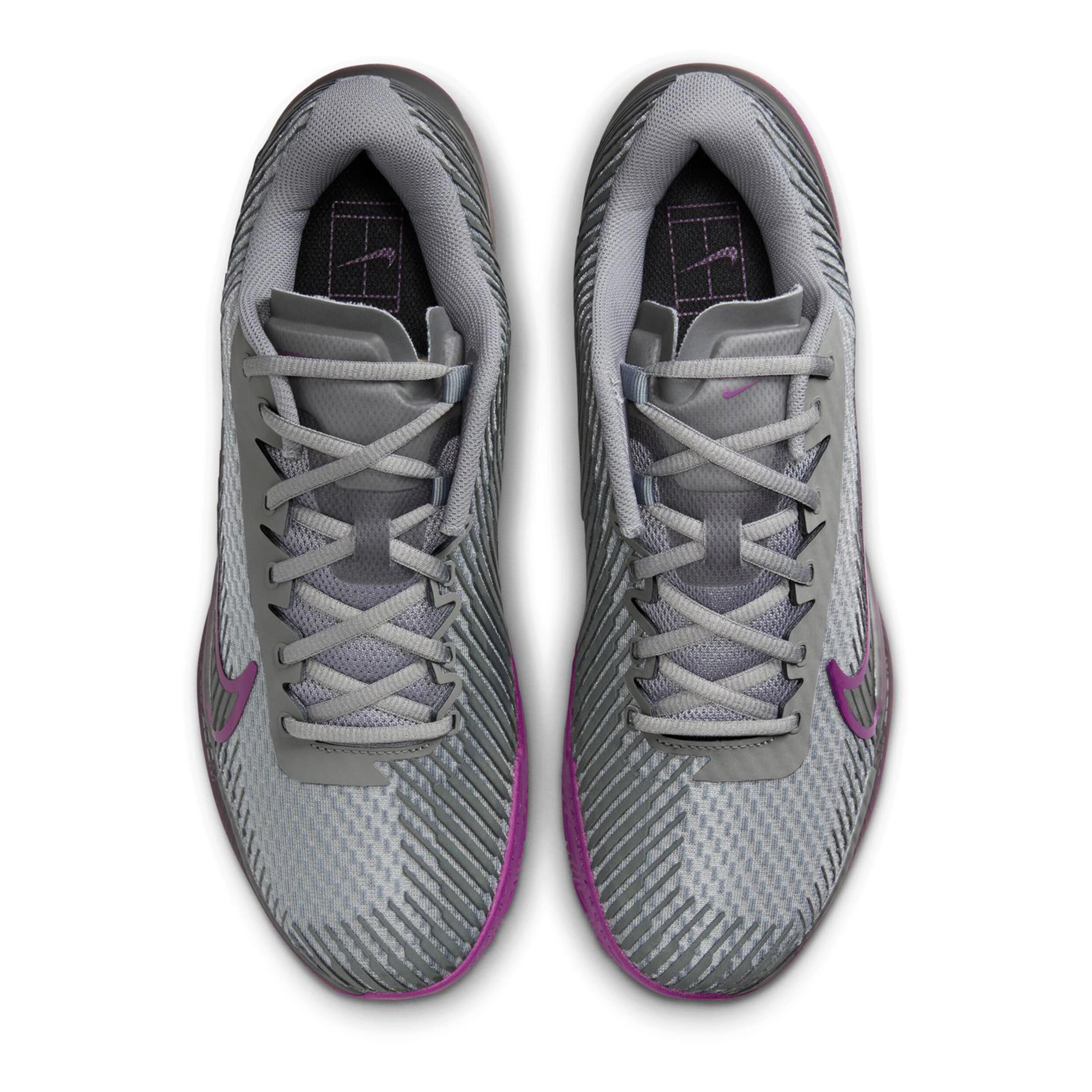 Air Zoom Vapor 11 Sandplatzschuh Herren - Grau, Berry