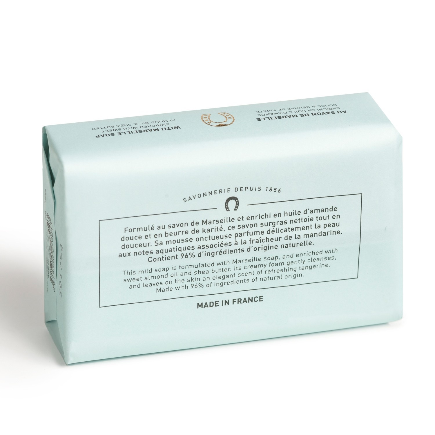 Savon parfumé Horseshoe Gentle Aqua Mandarine