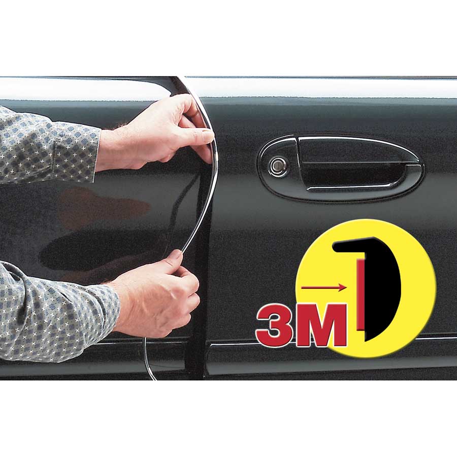 HR Türkantenschutz Chrom, universal, 512 cm lang - ATU