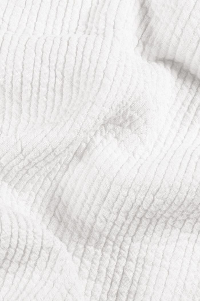 Unifarbenes Plaid