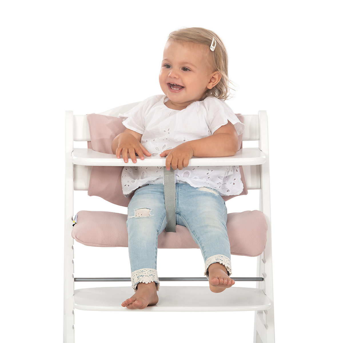 Sitzauflage Highchair Pad Deluxe, Stretch Rose