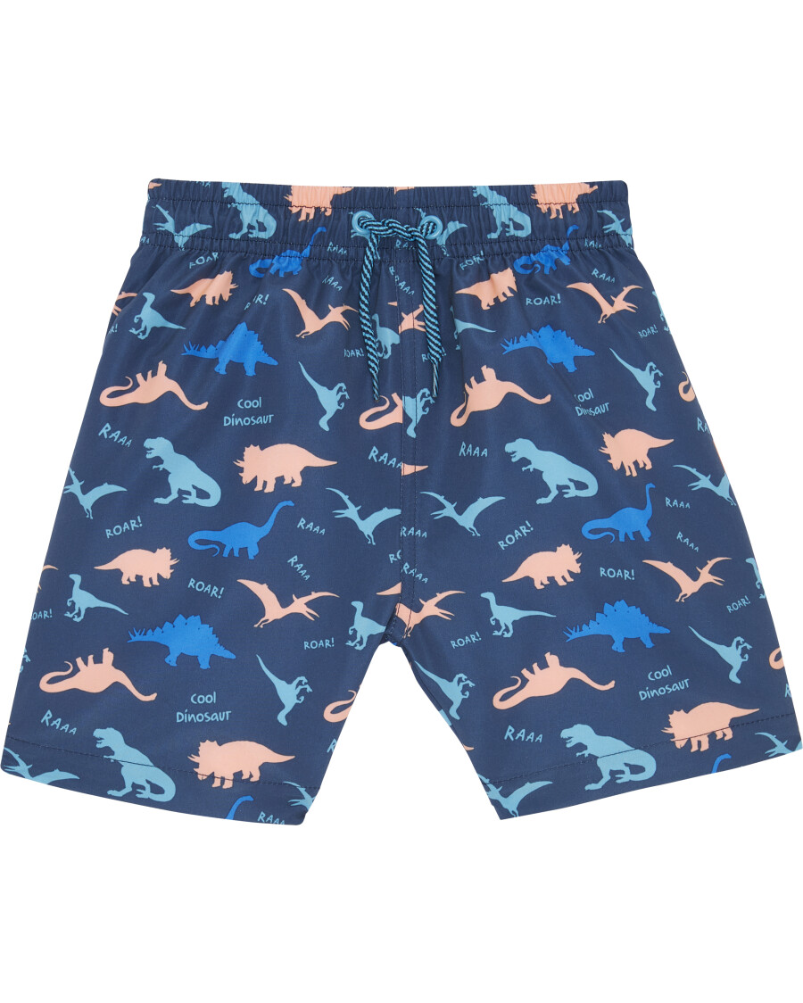 Badeshorts mit Netzeinsatz