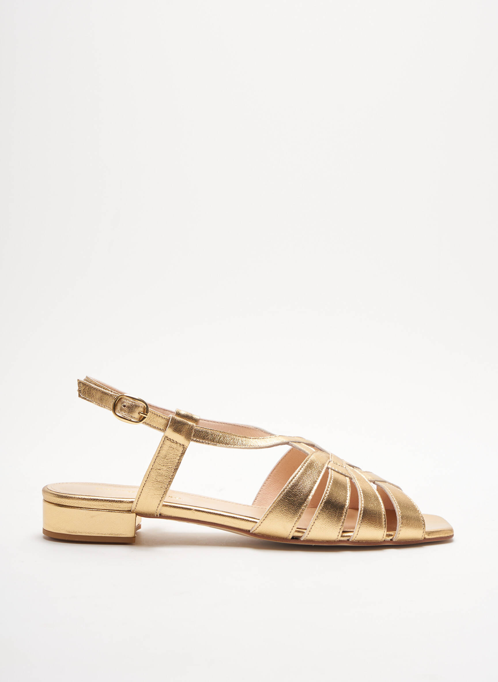 Georgia Rose Sandales Nu Pieds Femme couleur jaune