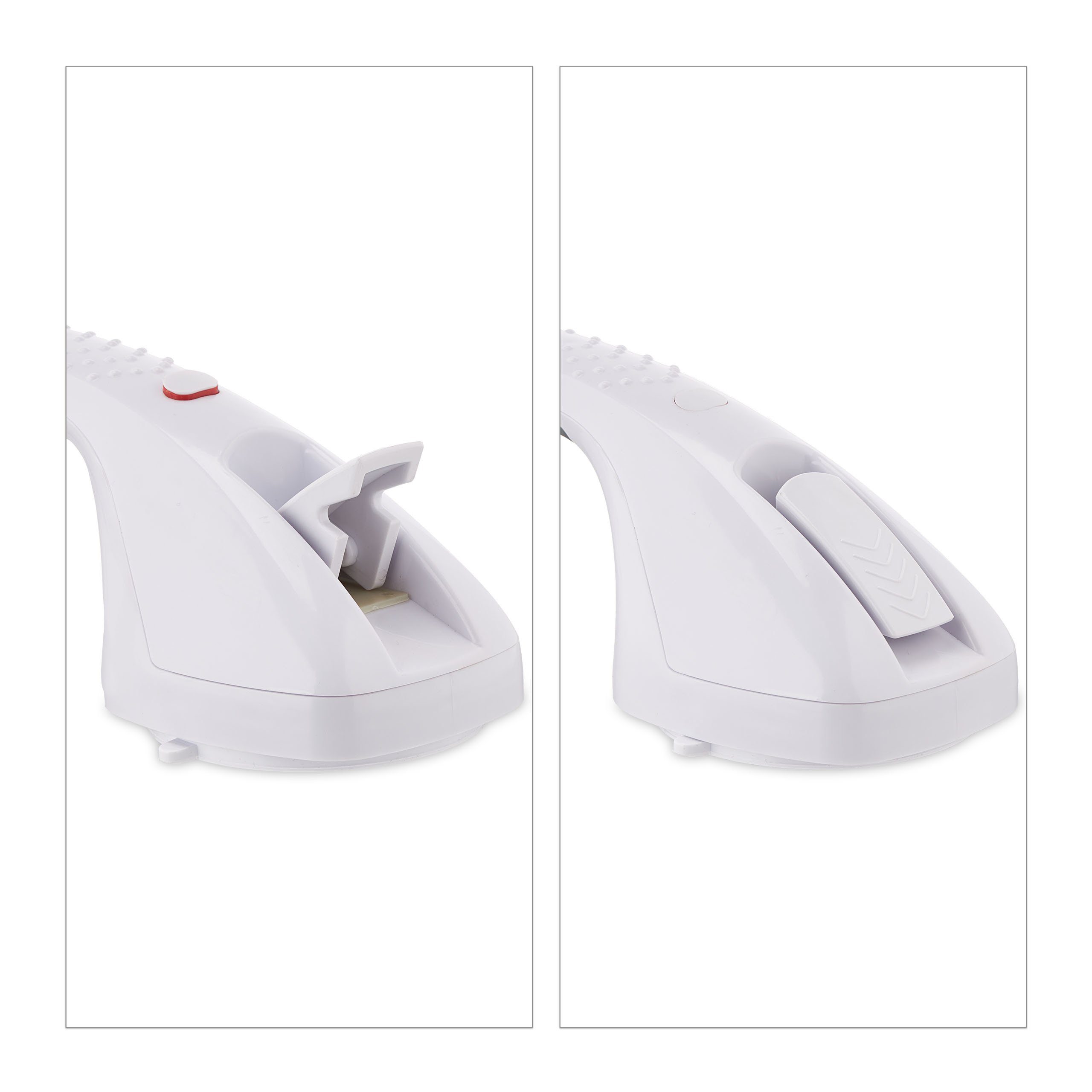 relaxdays Haltegriff Premium Haltegriff mit Saugnapf