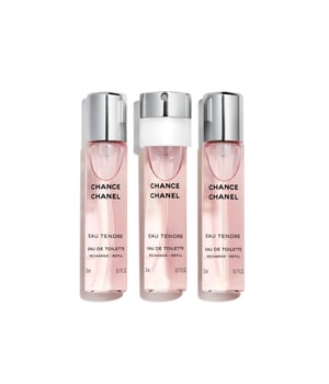 CHANEL CHANCE EAU TENDRE NACHFÜLLUNG Eau de Toilette Twist and Spray-3x20 ml