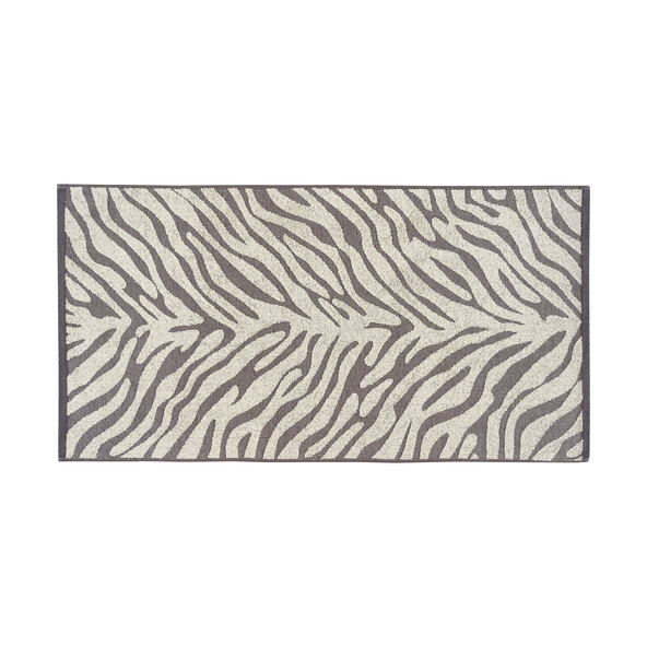 Frottierserie Square Handtuch Zebra, 2 x 2er Set