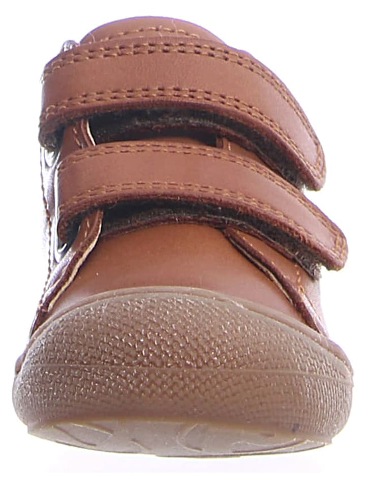Naturino Leder-Sneakers in Hellbraun günstig kaufen