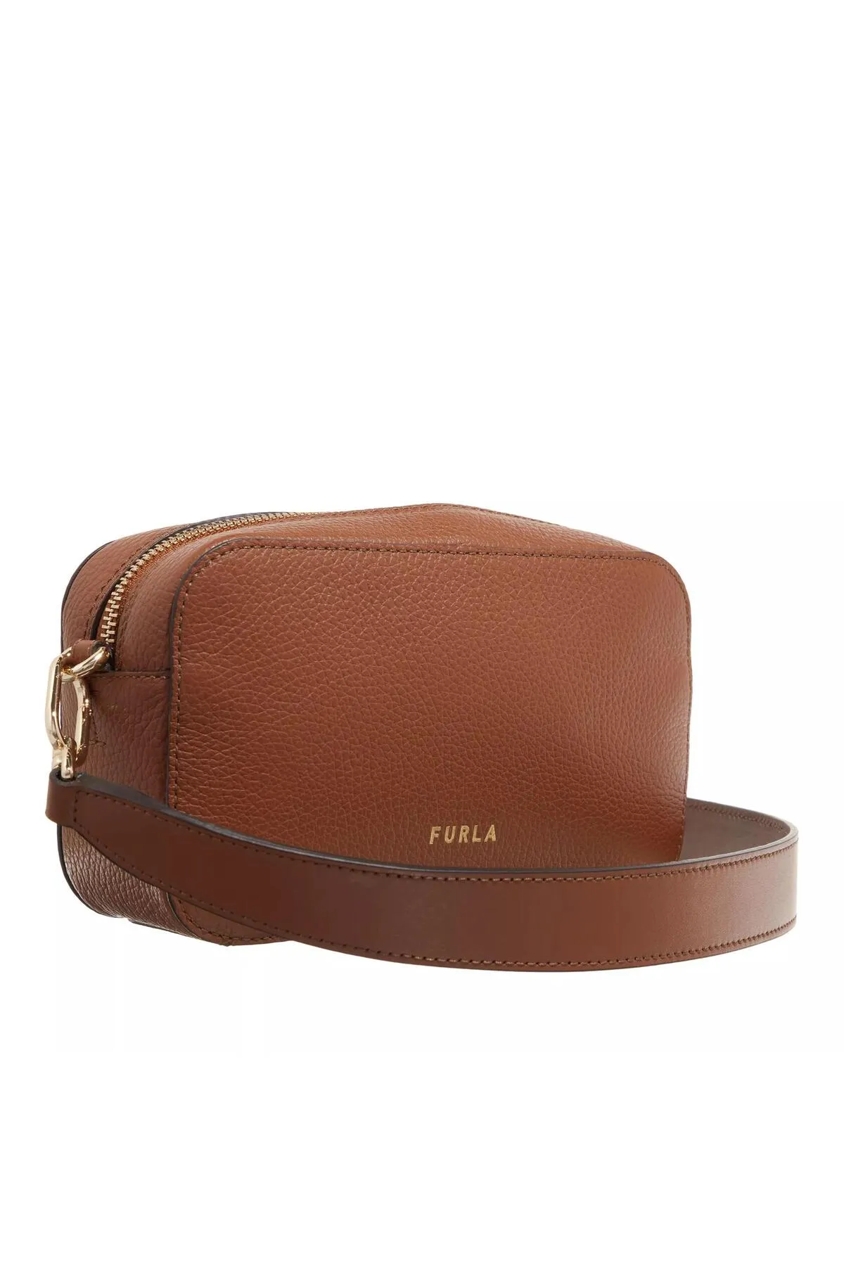 FURLA  Primula Mini Crossbody Cognac H